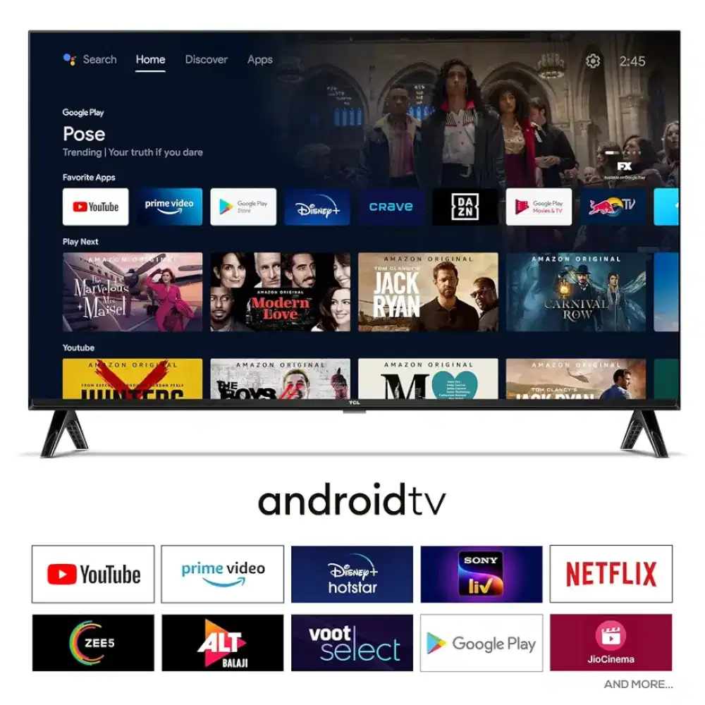 TV TCL Android 32
