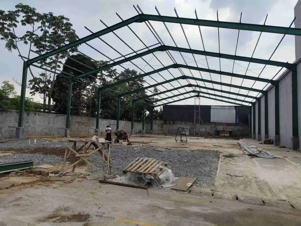 Di sewakan gudang siap pakai brand new luas 1.000meter di Tangerang