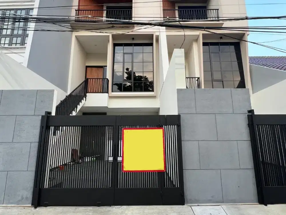 Dijual Rumah Tomang Jakarta Barat 5x18 - Brand New SHM
