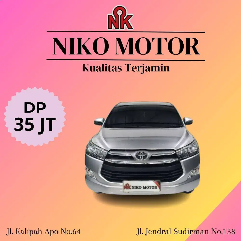 (MULUS) INNOVA 2.0 G BENSIN 2019 AT : 2018|2020
