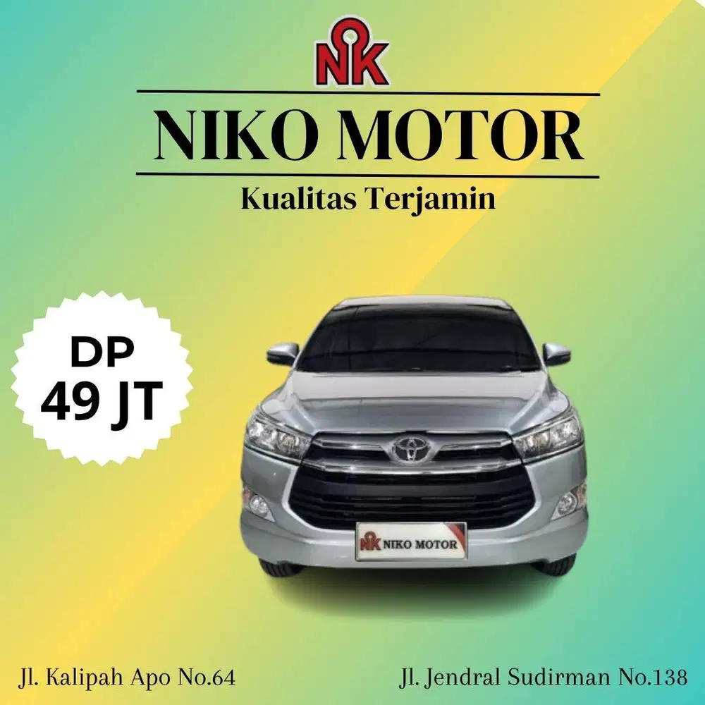 (MULUS) INNOVA 2.4 G DIESEL 2019 MT : 2018|2020