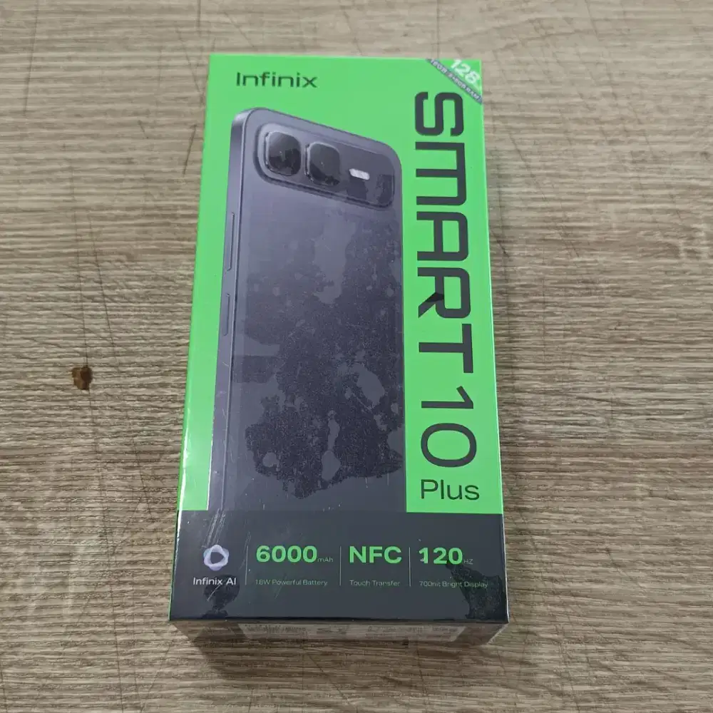 Infinix smart 10 plus ram 16gb (8+8) memori 128gb new garansi