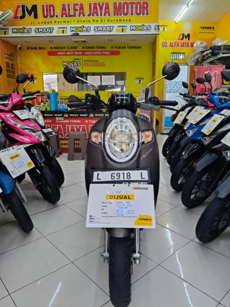 Mokas Berkualitas ^ Honda Scoopy Stylish th 2019