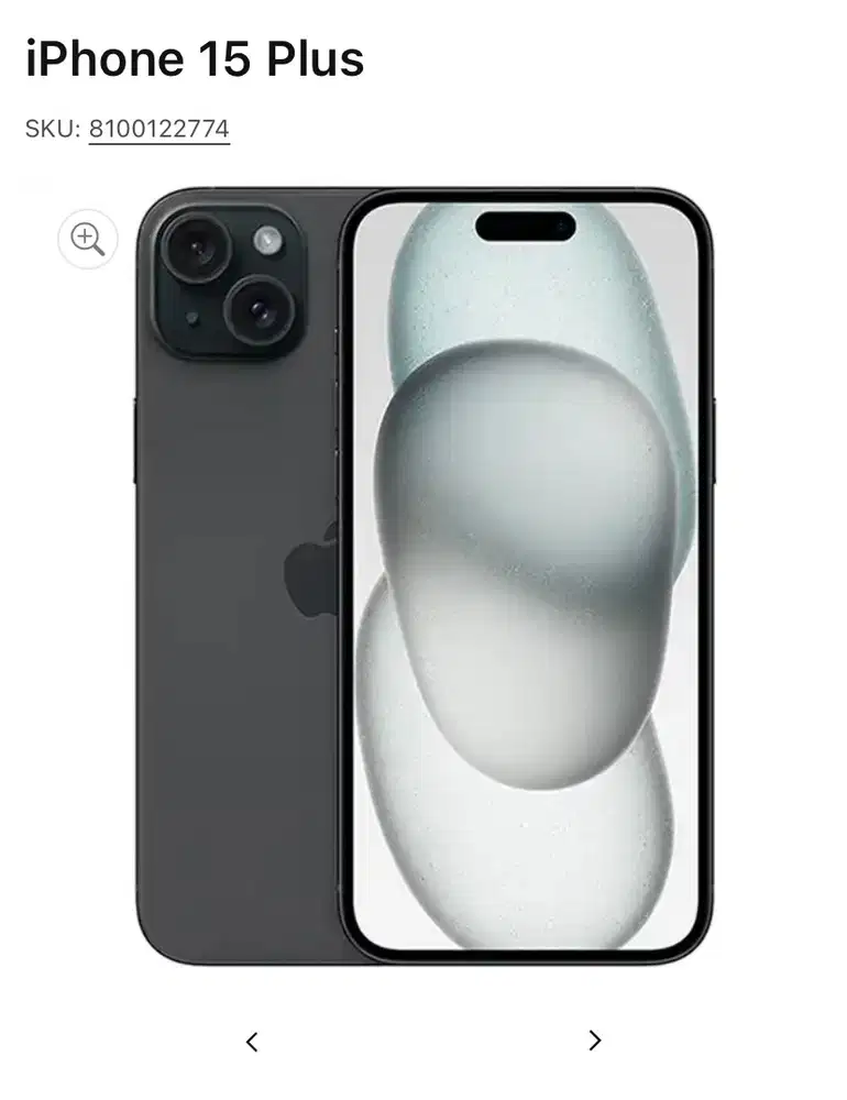 Iphone 15 plus 128GB baru (beli h+1)