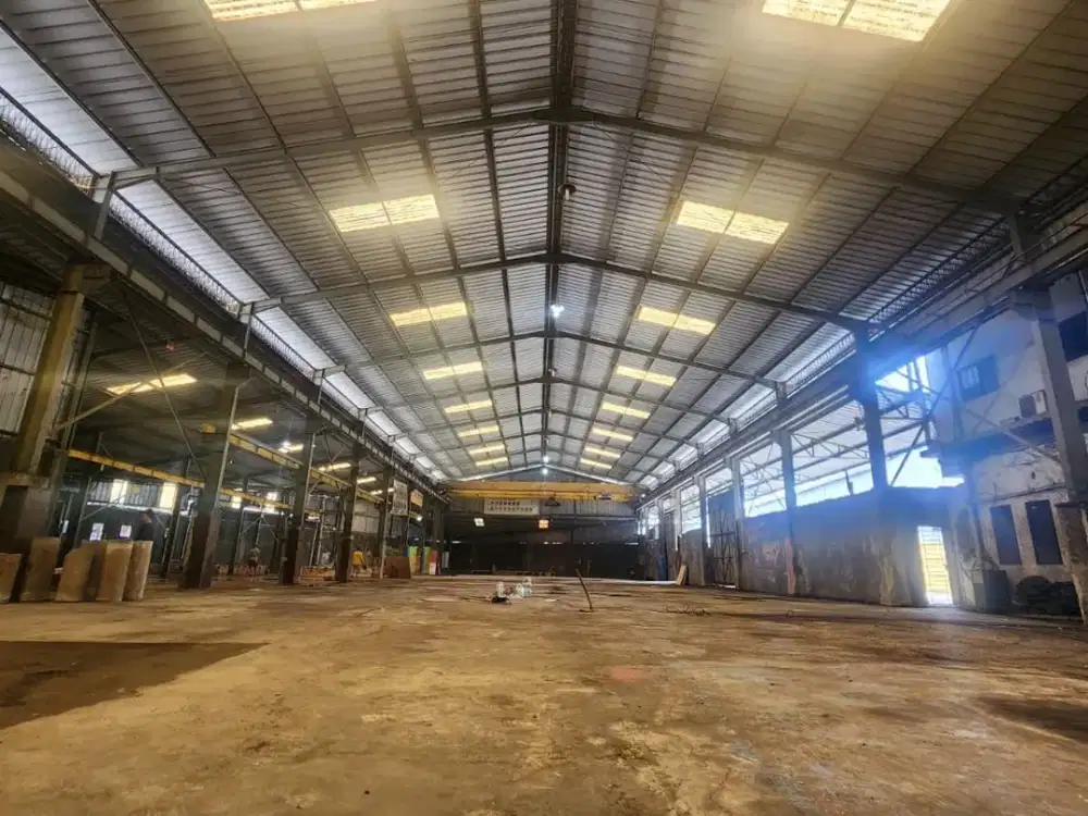 Djual / Disewakan Gudang Lokasi Kavling Kota Tangerang