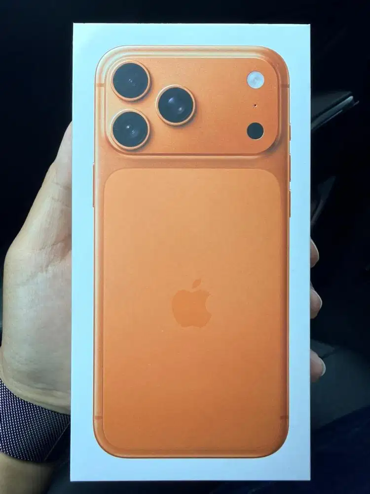 iPhone 17 Pro Max 256gb Cosmic Orange Garansi Resmi Indonesia