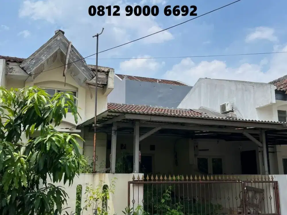 Jual Rumah Tua Murah Sektor 6 Gading Serpong Tangerang dekat Kampus UMN