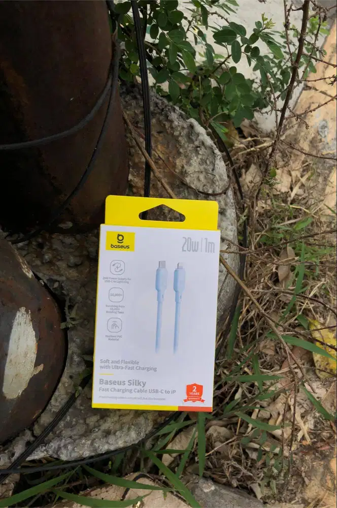 Baseus Silky Fast Charging Data Cable Type-C to Lightning 20W 1M