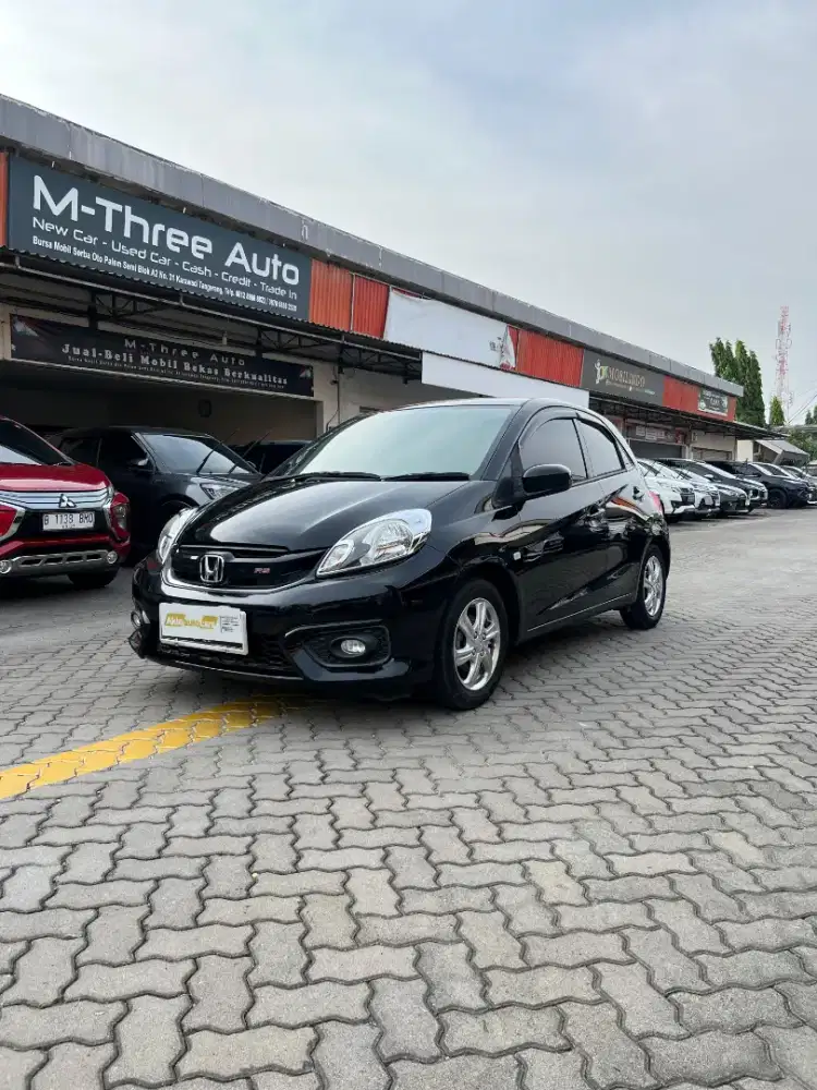 Honda Brio Satya E CVT 2017 Hitam