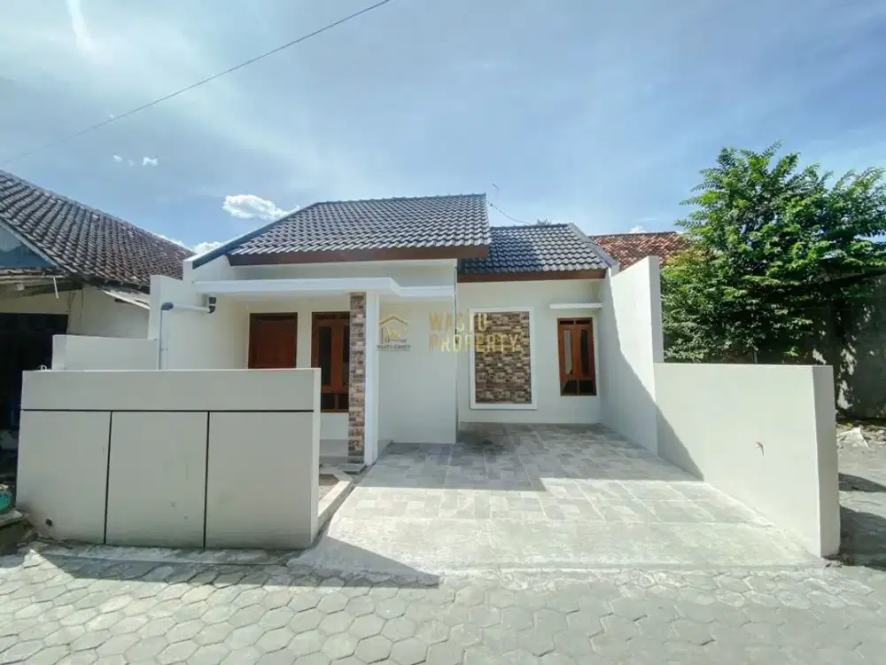 DIJUAL RUMAH CANTIK MODERN 500 JUTAAN DI BANGUNTAPAN BANTUL 5 MENIT KE STIPRAM JOGJA
