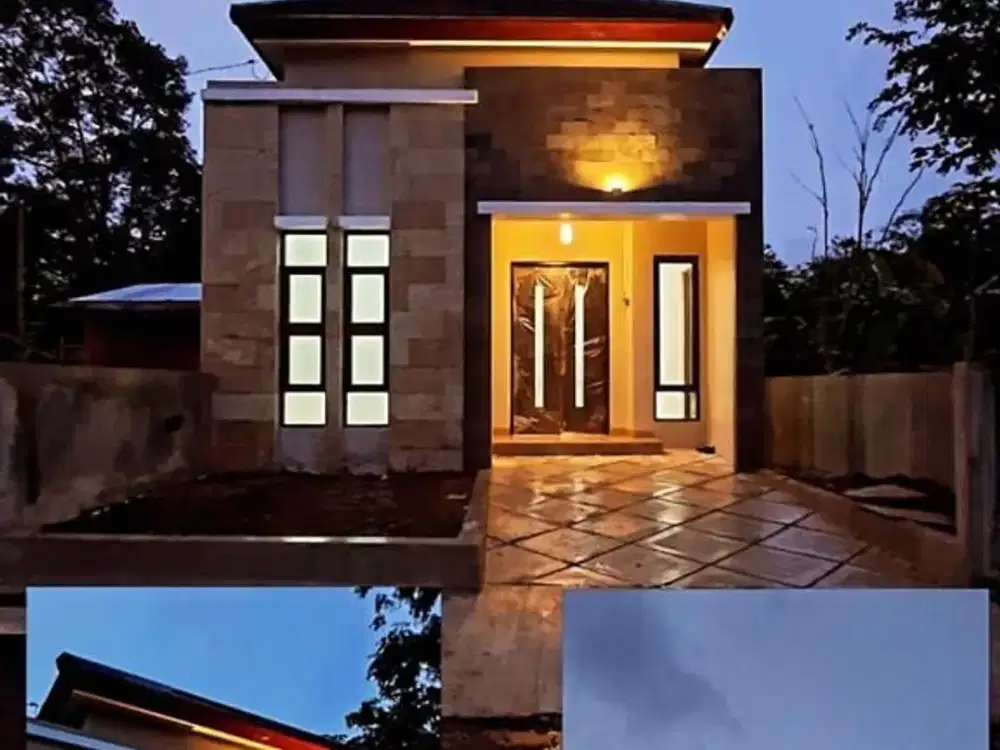 RUMAH DESAIN MODERN, 8 MENIT KE KAMPUS UII DI NGAGLIK