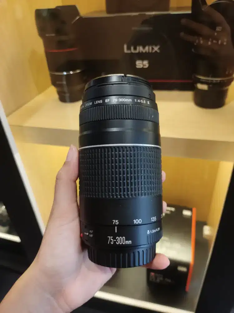 Lensa Tele Canon EF 75-300mm III