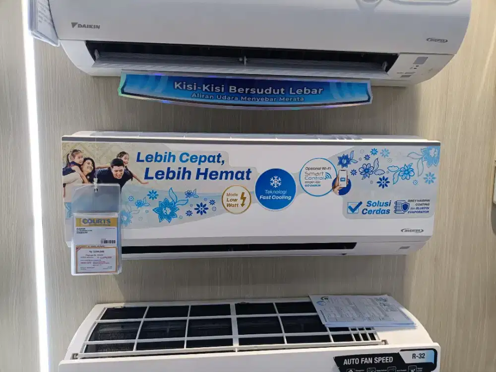 Kredit Kredivo Ac Daikin 1/2PK inverter Tanpa DP