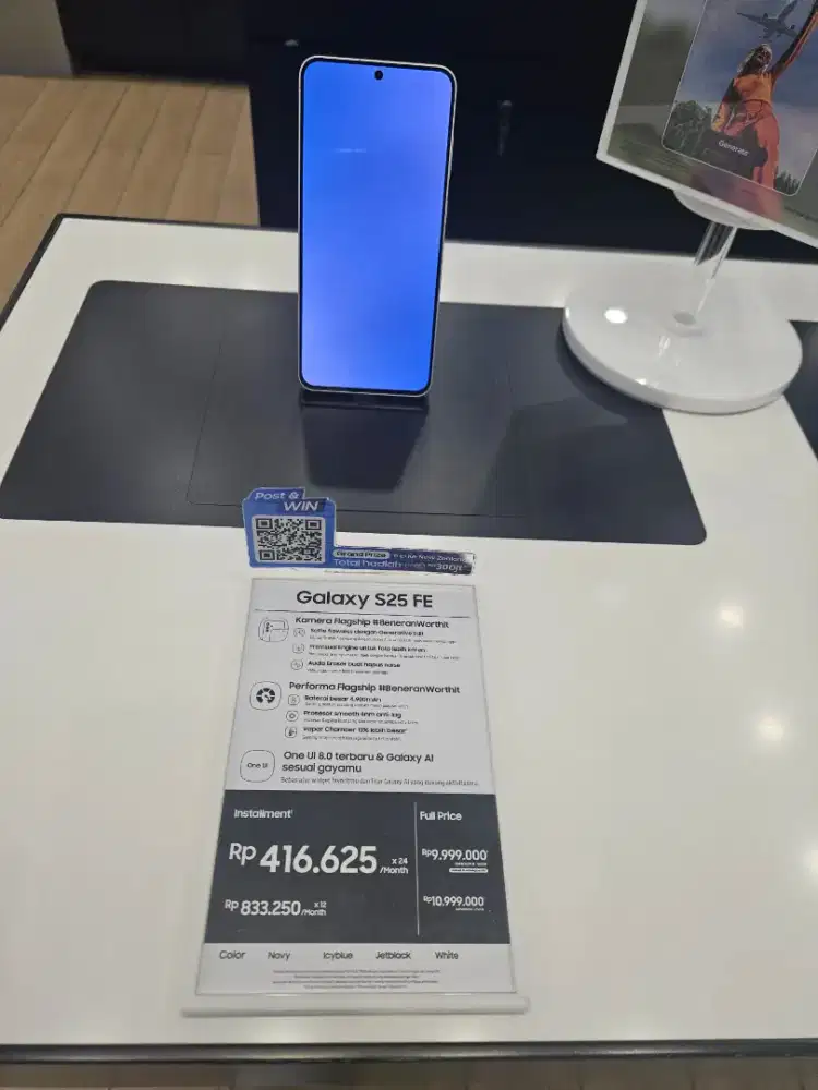 Galaxy s25 fe 8//256 garansi sein