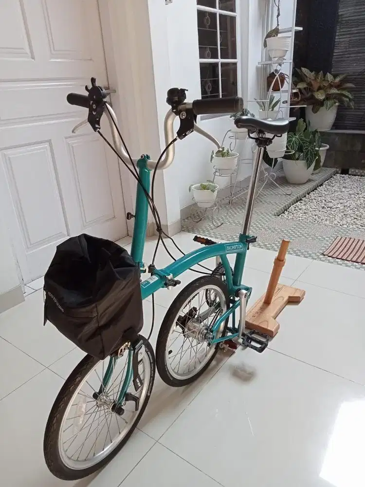 Jual brompton B75 kondisi bagus terawat jarang dpakai