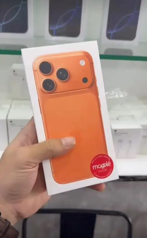 iPhone 17 Pro 256gb Baru Segel Oren