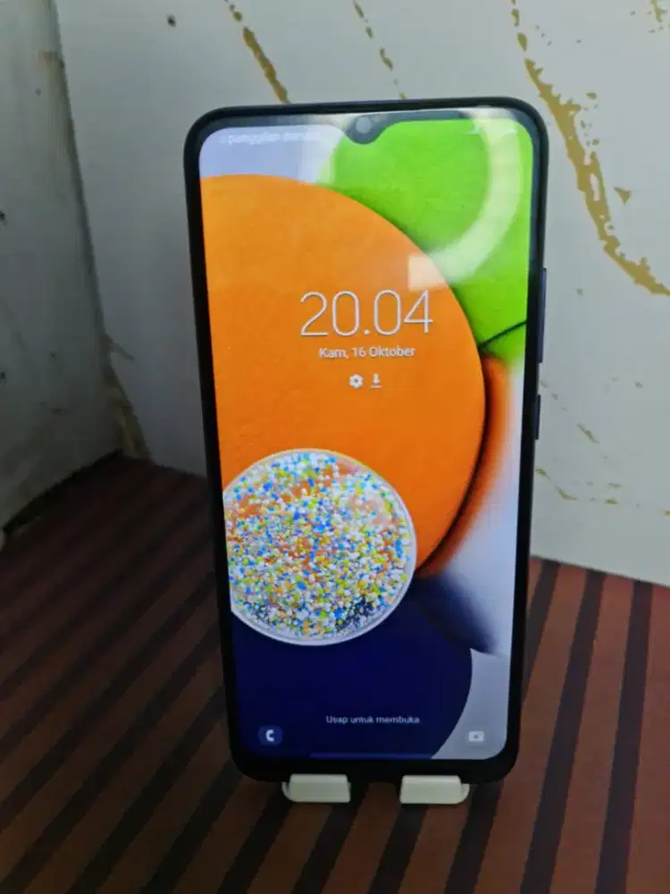 Samsung Galaxy A03 4/64 | minus kembung sedikit bagian backdoor |