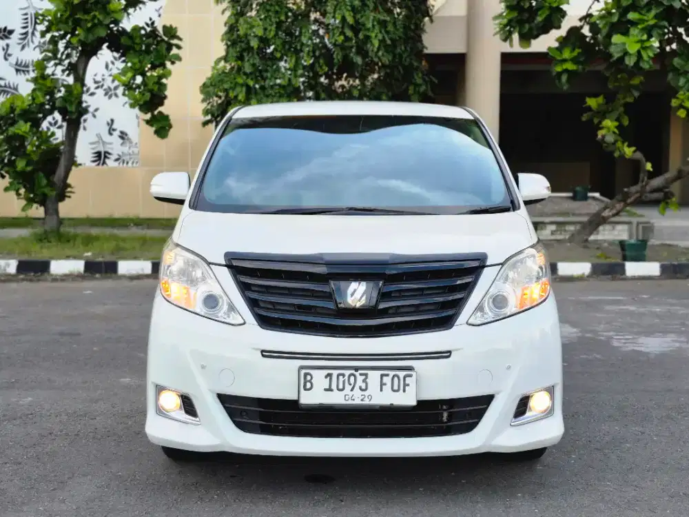 ALPHARD 2.4 X 2014 MATIC 2014 ISTIMEWA