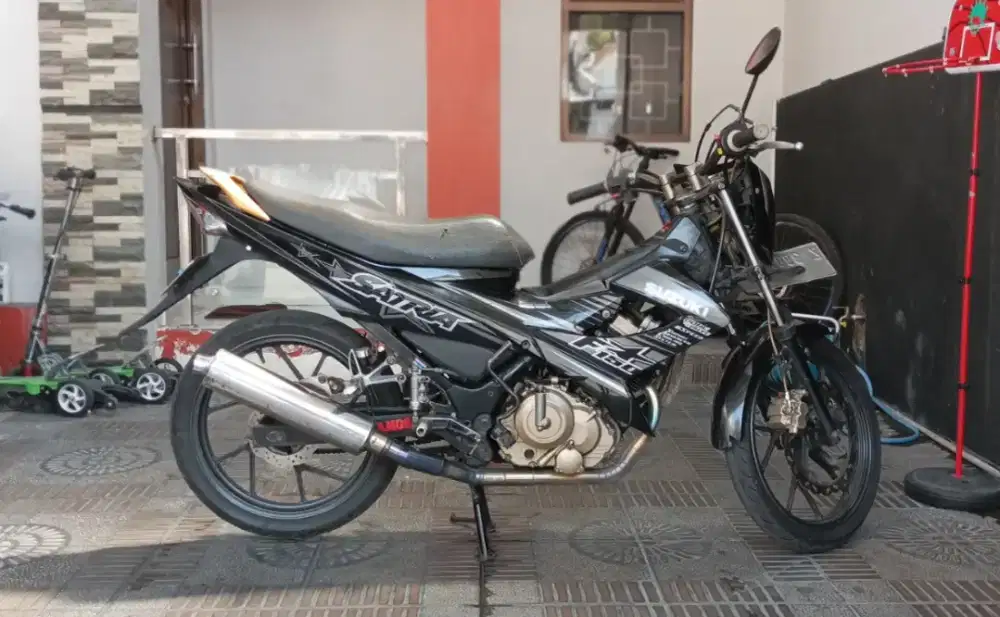 Satria FU FL 2014 ss lengkap ban tubeles mesin joss siap pakai jauh