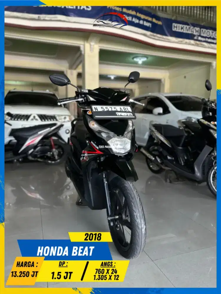 HONDA BEAT 2018 GASSKEUN BOSSKU HIKMAH MOTOR KEPUH MALANG