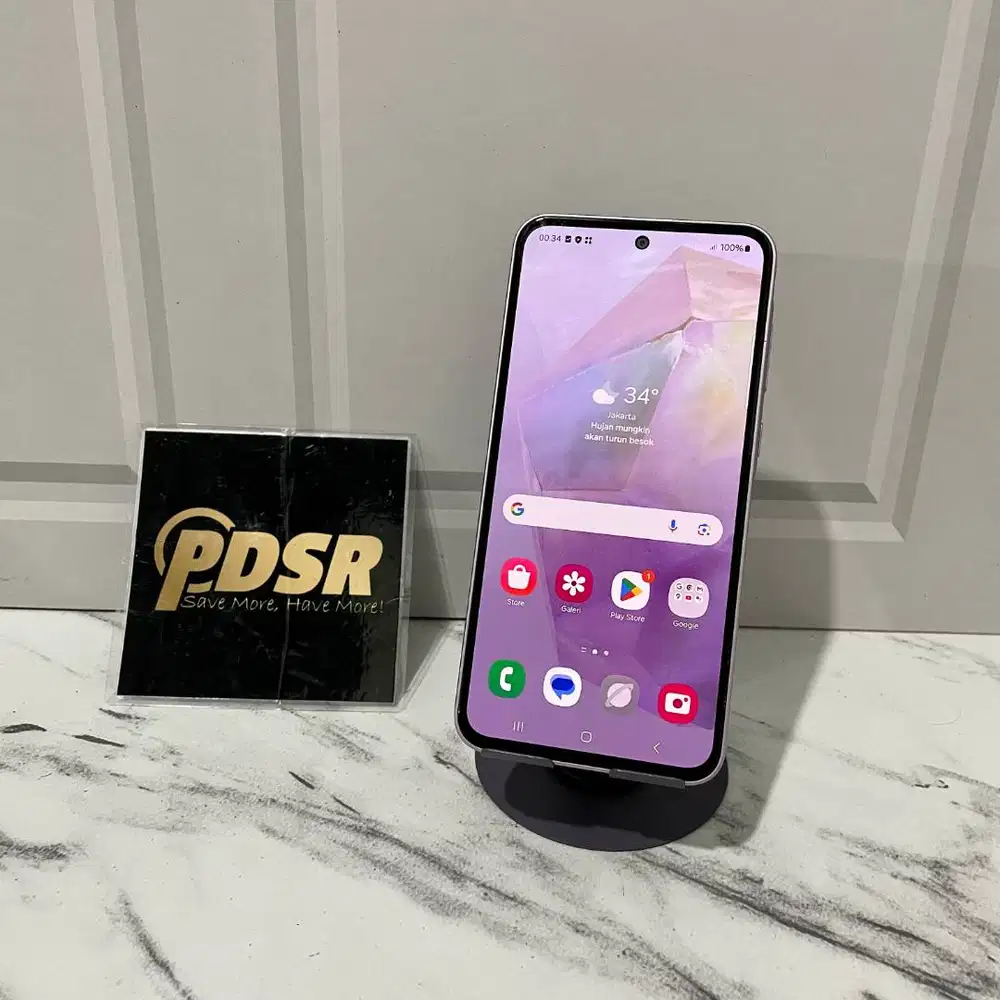 SAMSUNG A35 5G PURPLE 8/256GB UNIT ONLY Ex Resmi Sein Garansi ON