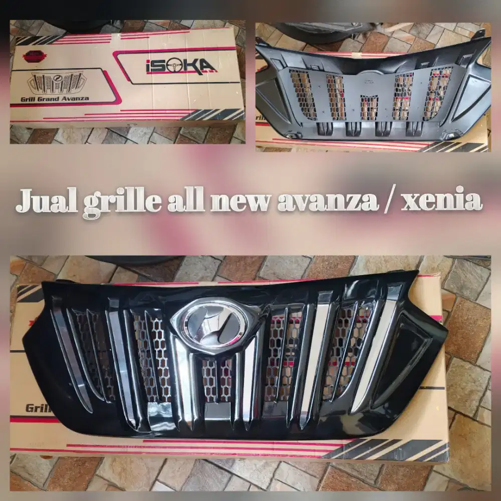 Jual bekas grille Apollo racing Avanza/xenia
