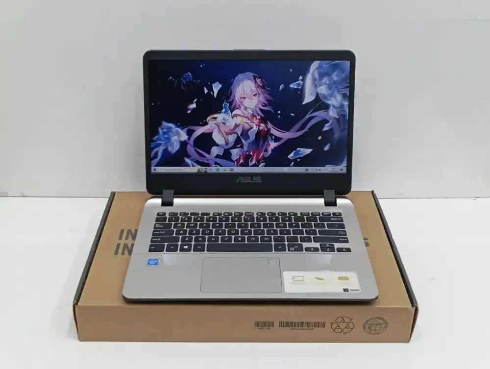 Jual cepat laptop asus a407m SSD 256GB