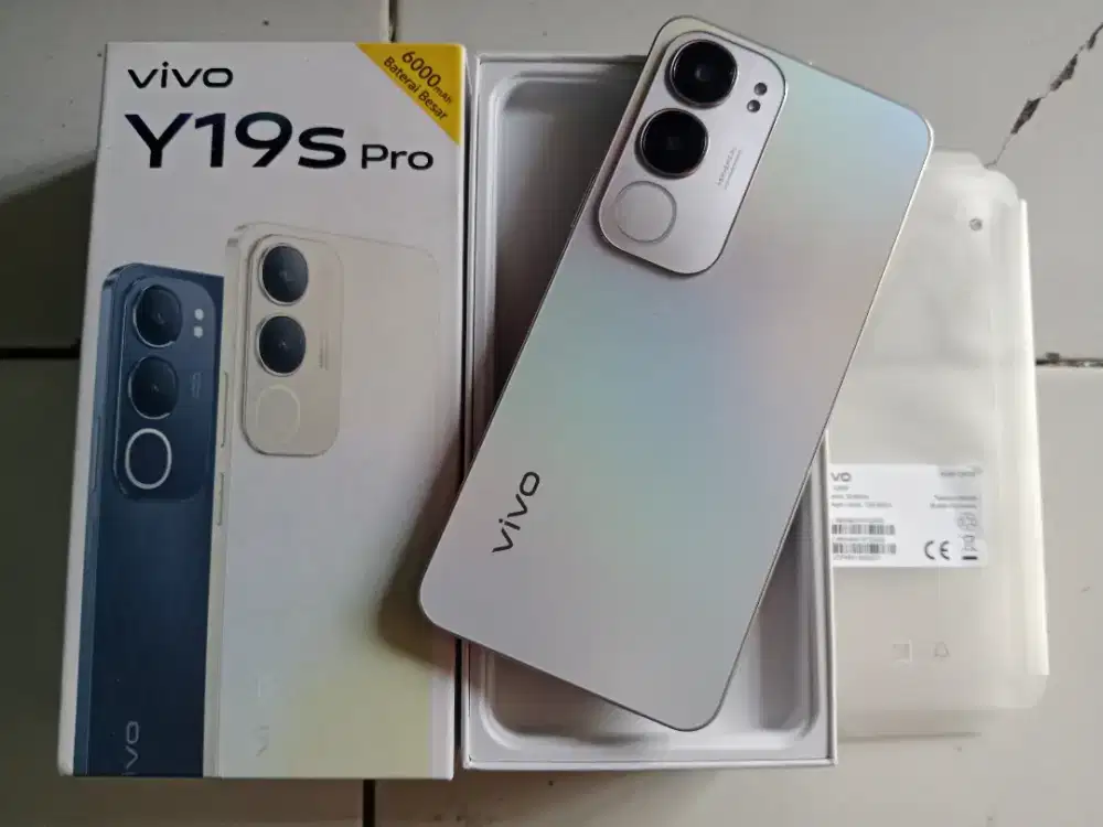 VIVO Y19s PRO RAM 6+6/128