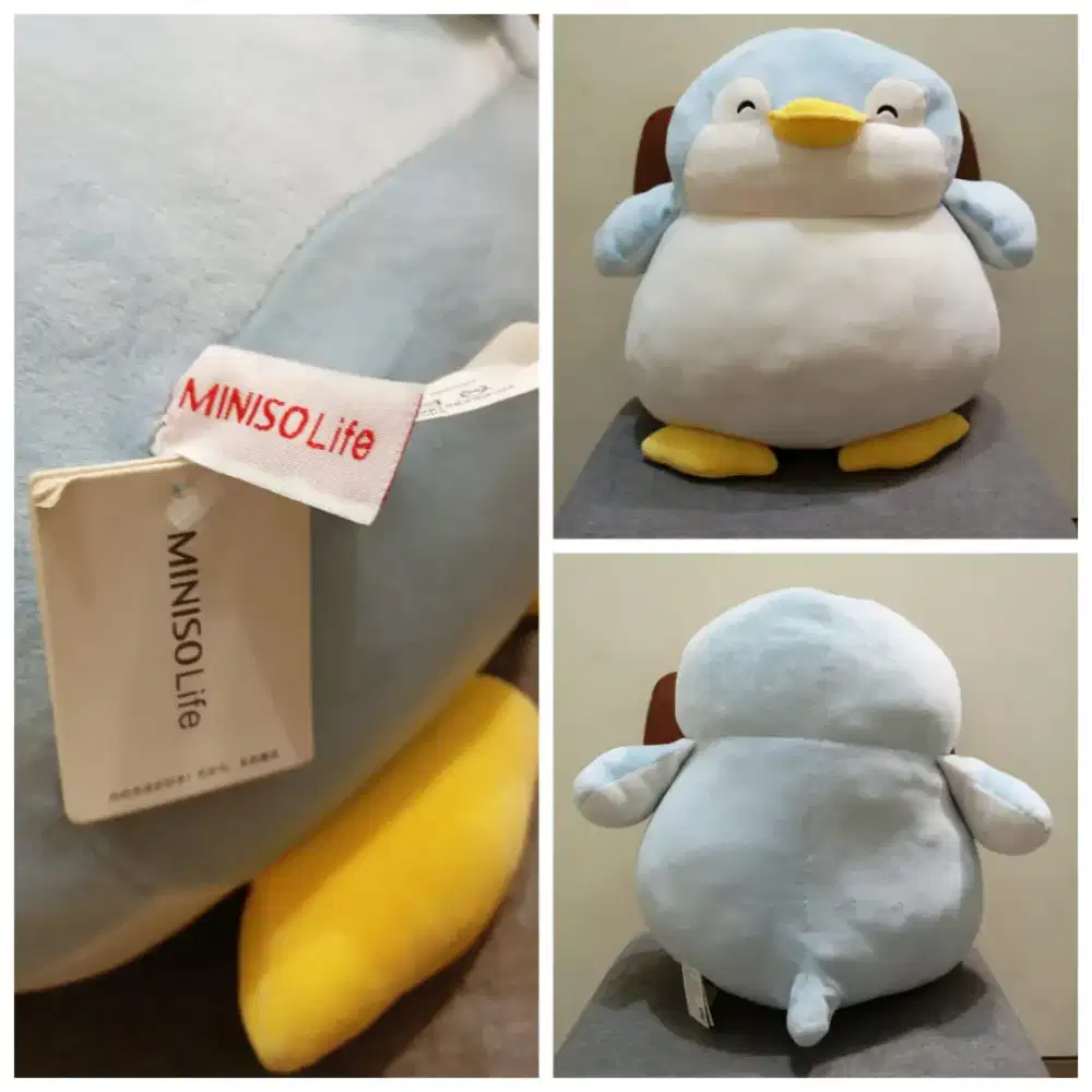 Boneka Pinguin Large Size Miniso