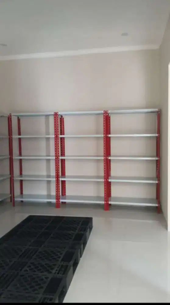 Rak gudang siku besi