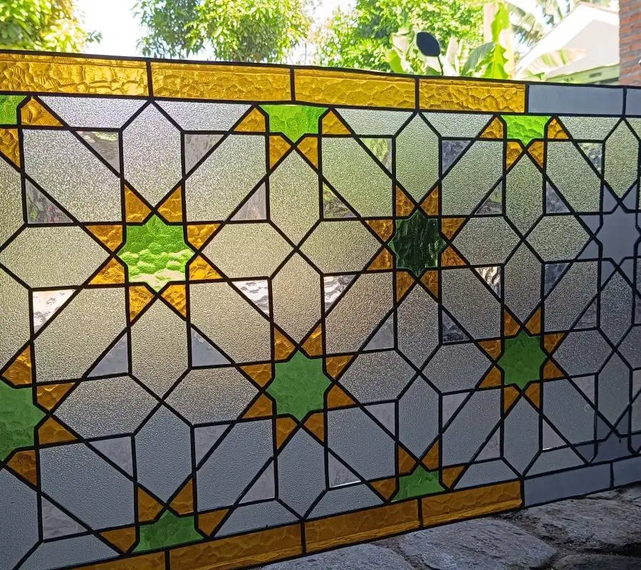 KACA PATRI CUSTOM | DESAIN ARTISTIK & ELEGAN | CAHAYA SENI YOGYAKARTA