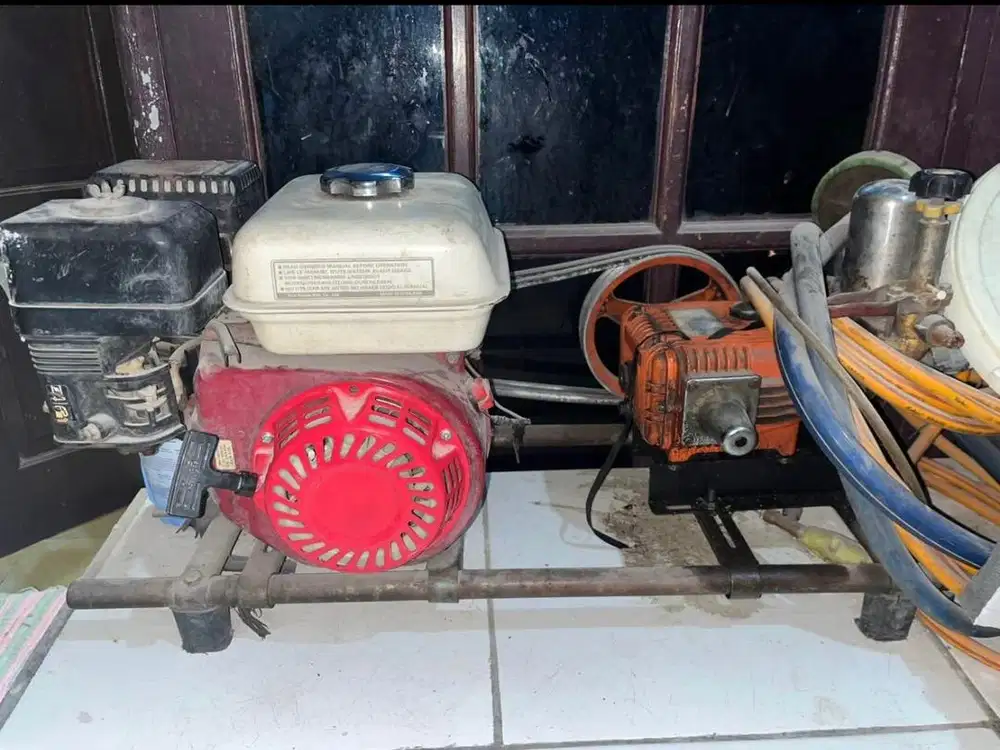 Mesin Steam Cuci Motor Mobil Tinggal Pakai