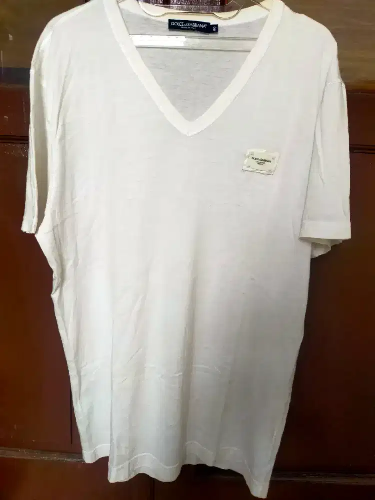 T-Shirt Merk Dolce & Gabbana (Original Mulus)