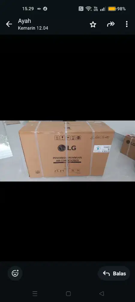 Dijual AC BARU  LG 1 PK