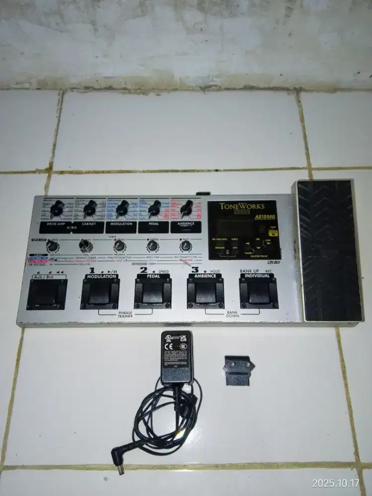 Efek Multi Gitar Listrik Korg Toneworks AX1500G Bekas