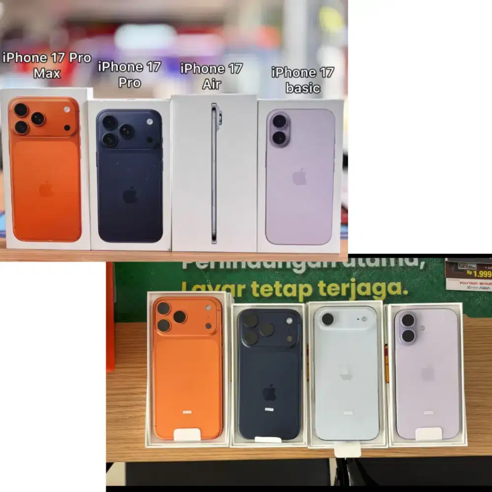 Stok Terbatas Iphone 17