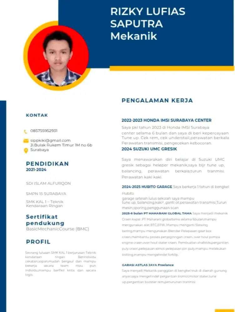 Cari loker mekanik