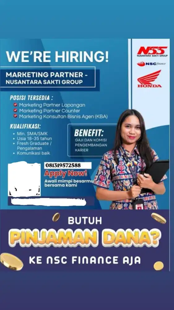 Lowongan marketing terbaru
