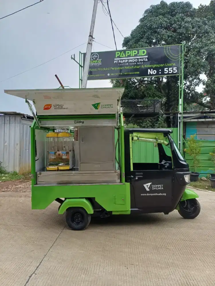 Tvs Bajaj Custom untuk Foodtruck by PAPIP ID