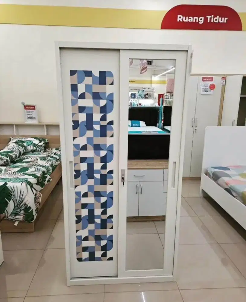 BANTING HARGA LEMARI PAKAIAN METAL