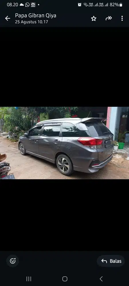Honda Mobilio 2018 Bensin
