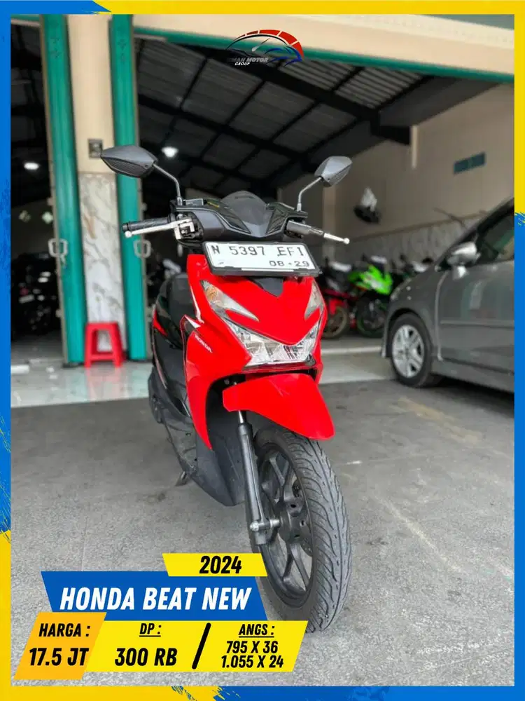 HONDA BEAT NEW 2024 TERMURAH SE MALANG HIKMAH MOTOR KEPUH