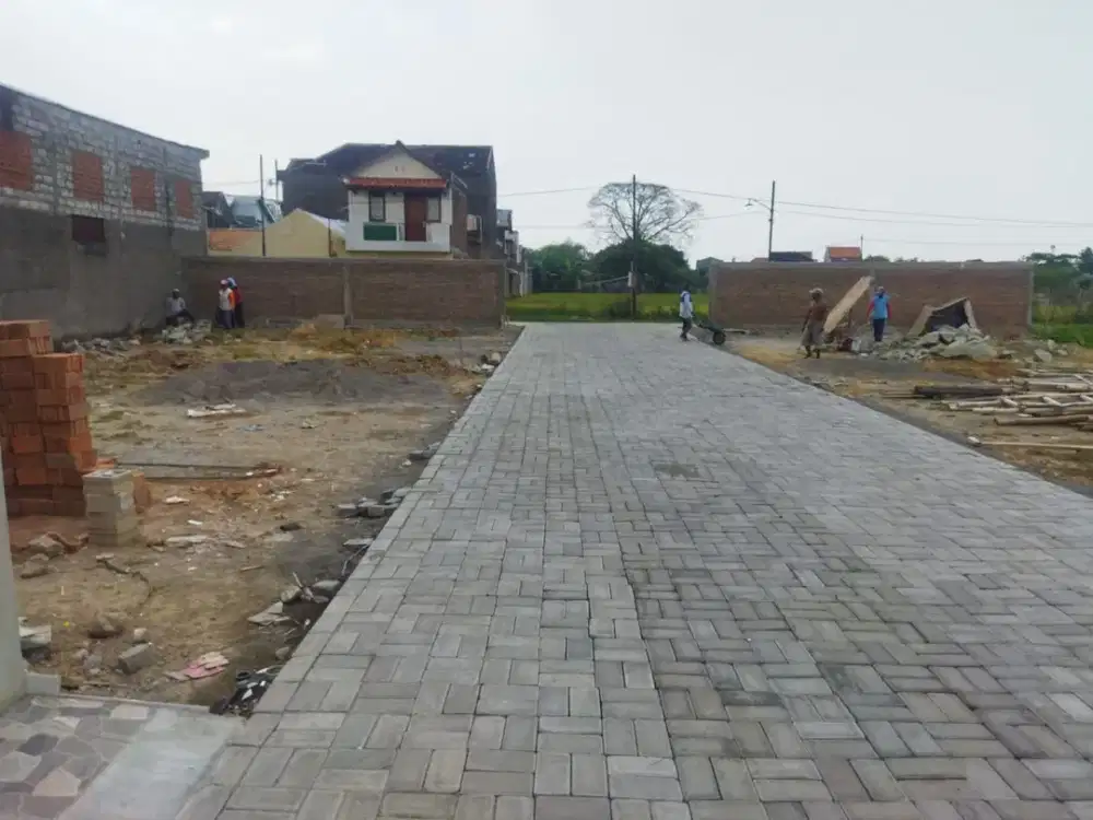 dijual tanah kavling lokasi gentan luas tanah 100m2 posisi hadap timur