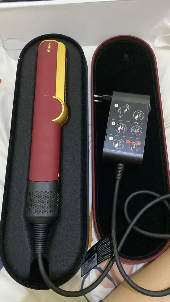 DYSON AIRSTRAIT HT-10 RED/GOLD EDITION (SECOND/BEKAS)