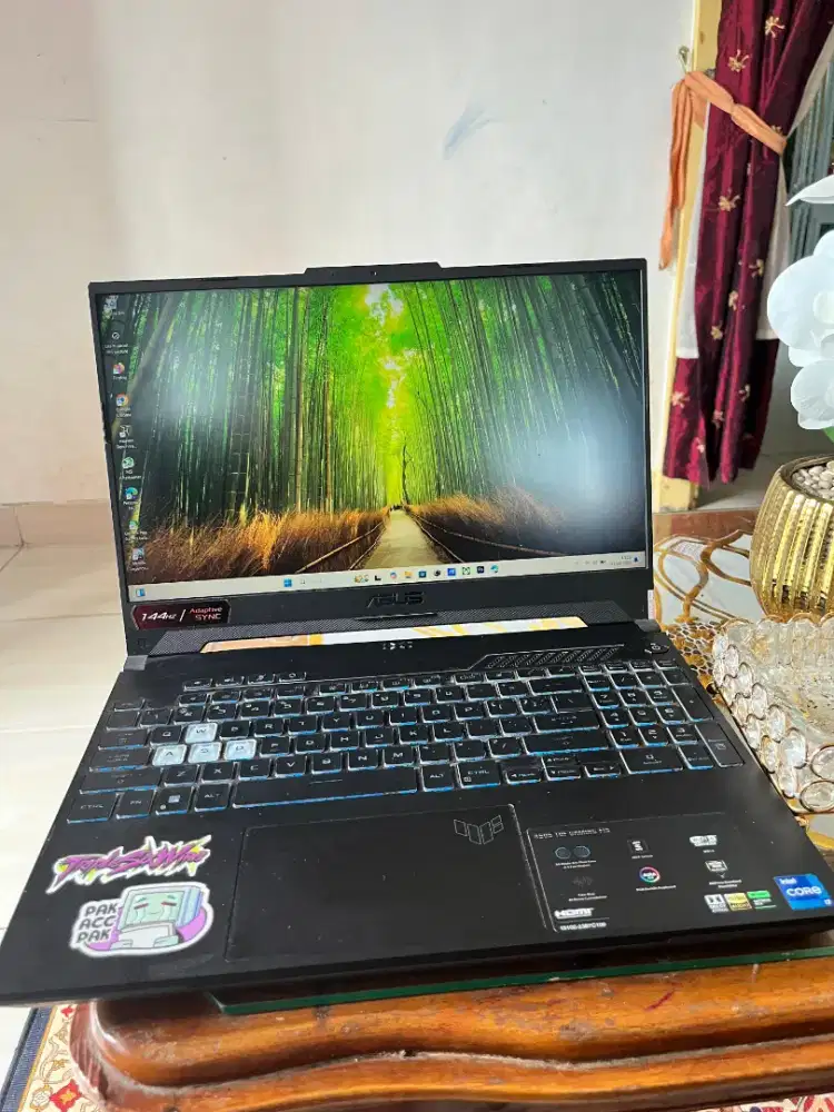 Dijual Laptop Bekas ASUS TUF Gaming F15 FX507Z74
Spek Gaming