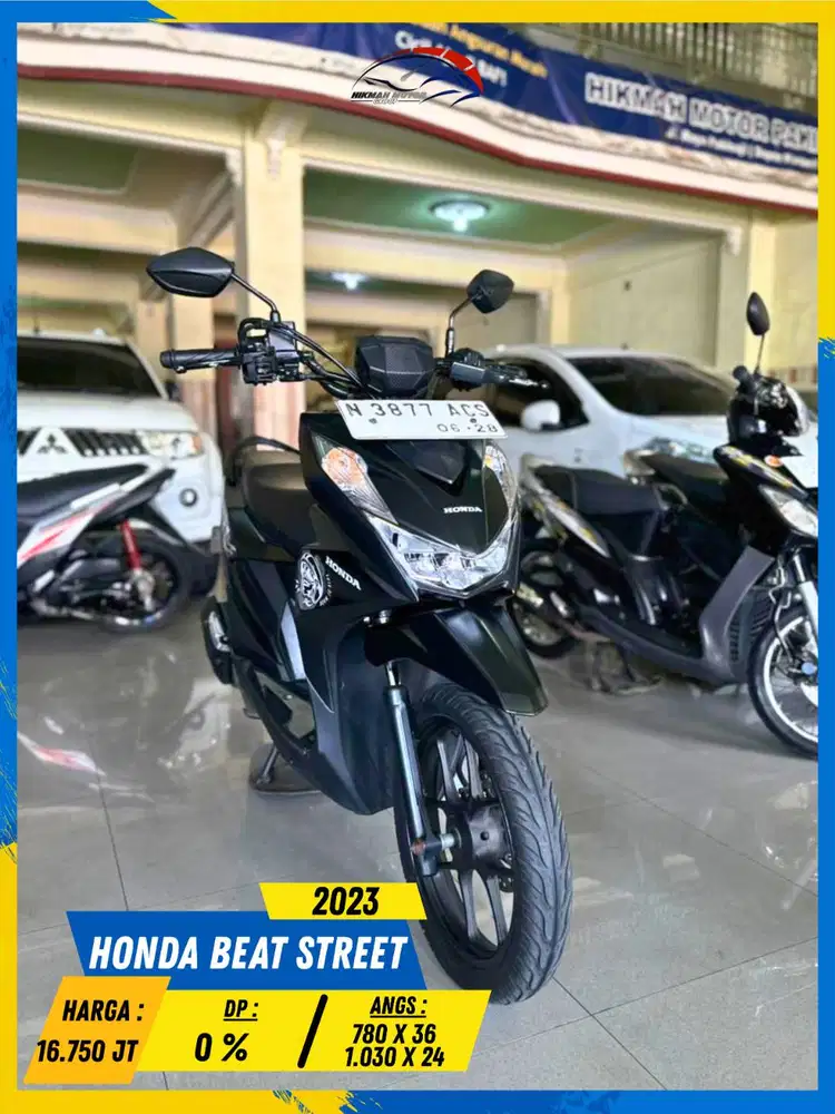 HONDA BEAT STREET 2023 TERMURAH SE MALANG HIKMAH MOTOR KEPUH