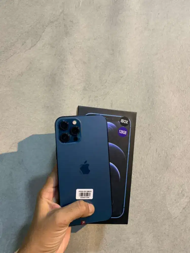 Iphone 12 Pro Max 128 gb garansi ibox no minus fullset bisa cicilan
