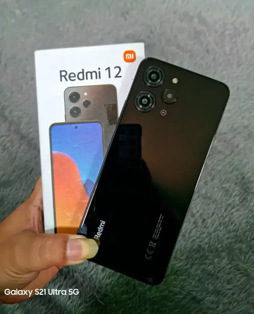 Xiaomi Redmi 12 4G 8+8/256GB No Minus Siap Pakai (Lokasi Cicaheum)