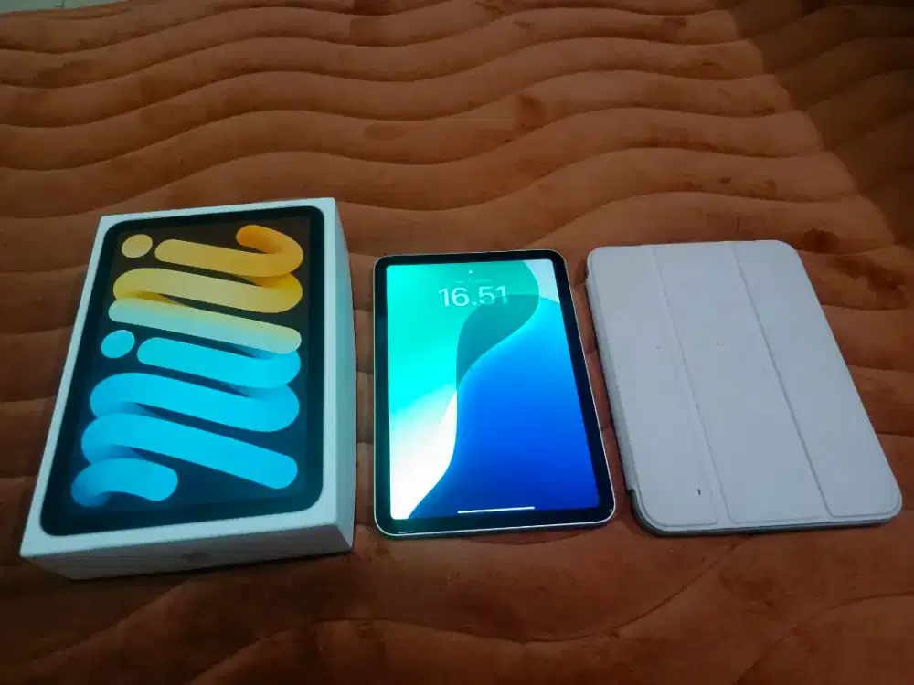 Jual/TT iPad Mini Gen 6 64gb Starlight Wifi Only Fullset Siap Pake