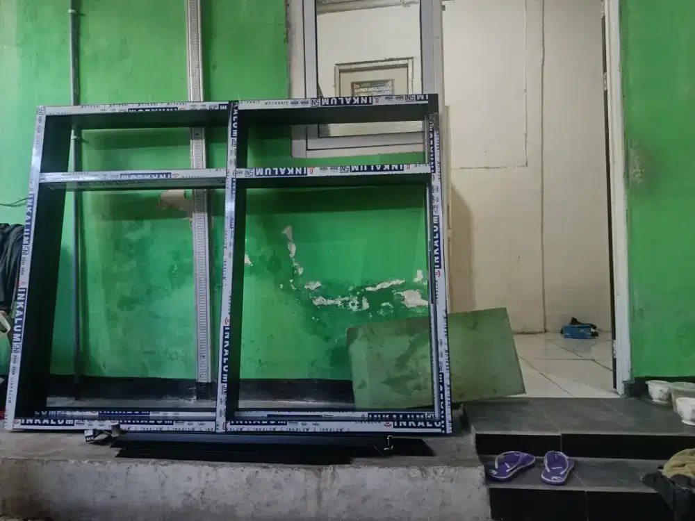 Terima jasa perakitan service pembuatan perabotan aluminium